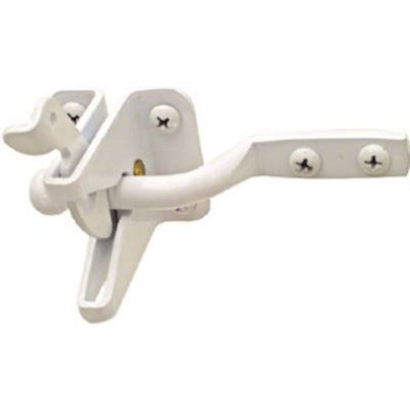 NATIONAL MFG/SPECTRUM BRANDS HHI WHT Auto Gate Latch N262-105